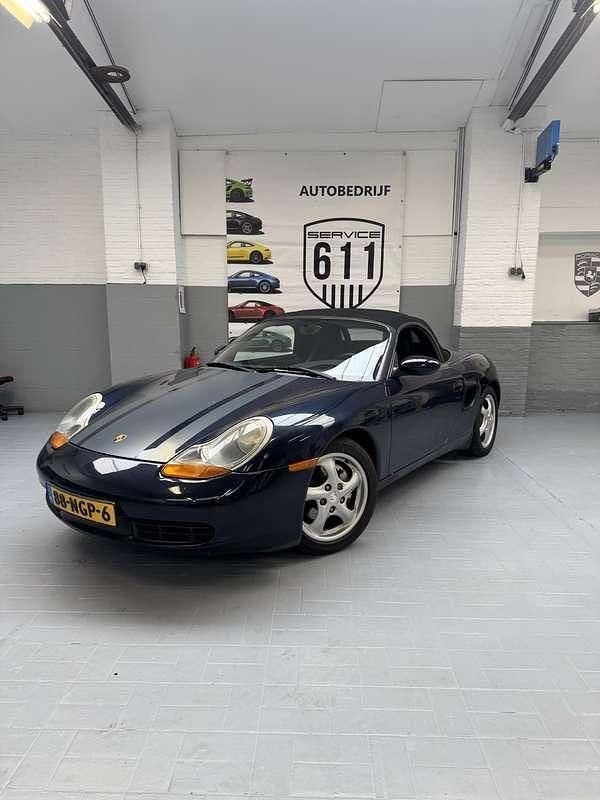 Occasion Porsche Boxster 204 PK (150 kW) 1998 Blauw Cabriolet