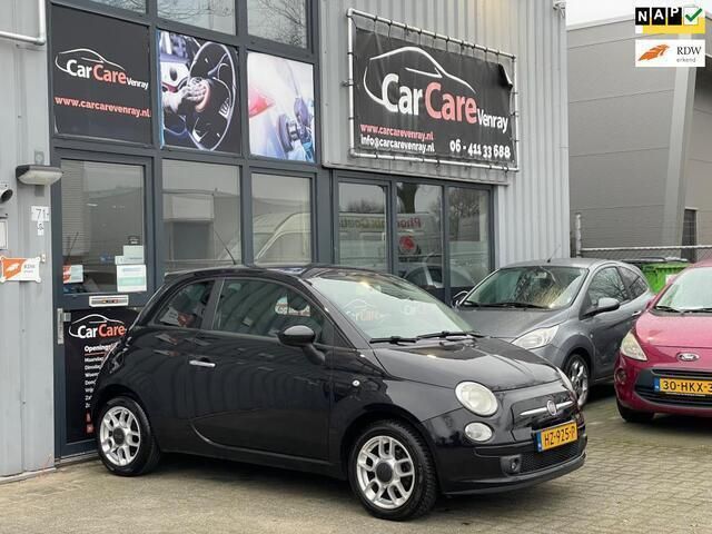 Zwart Gebruikt 2010 Fiat 500 Pop Hatchback | € 3.950 (Eerlijke prijs) - Afbeelding 1/4