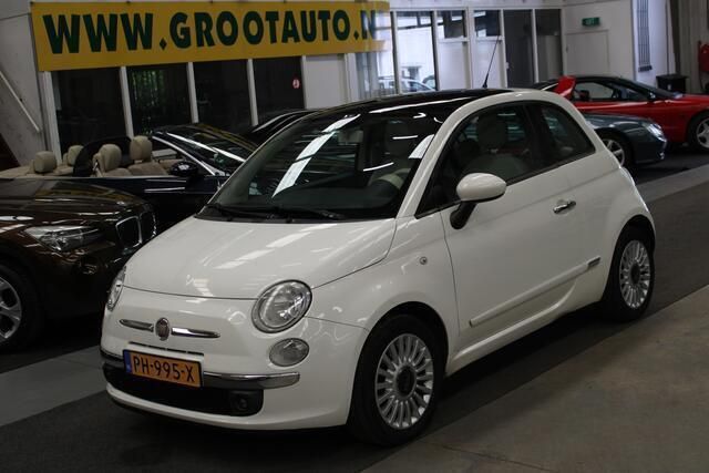 Wit Gebruikt 2011 Fiat 500 Lounge Hatchback | € 3.444 (Goede deal) - Afbeelding 1/4