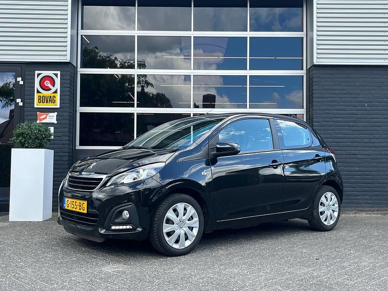 Zwart Gebruikt 2019 Peugeot 108 Active Hatchback | € 7.995 (Eerlijke prijs) - Afbeelding 1/4