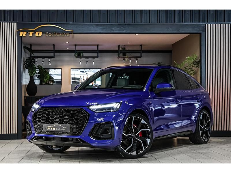 Blauw Occasion 2023 Audi Q5 S-Line SUV | € 56.000 (Duur) - Afbeelding 1/4