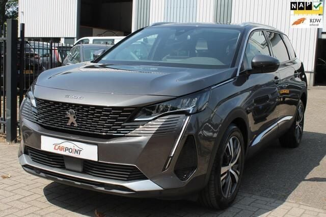 Grijs Gebruikt 2021 Peugeot 5008 Allure MPV | € 22.795 (Eerlijke prijs) - Afbeelding 1/4