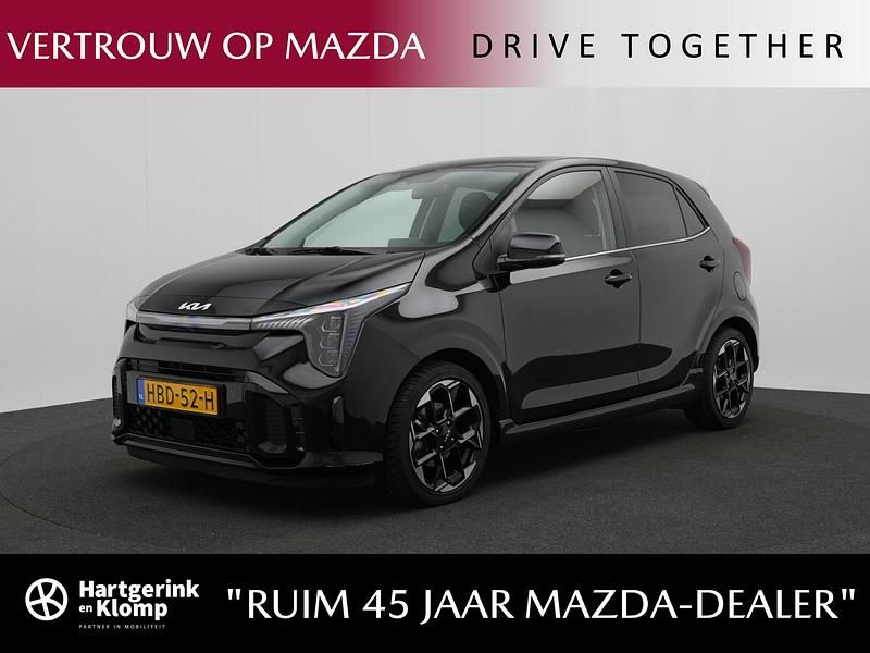 Zwart Occasion 2025 Kia Picanto GT-Line Hatchback | € 19.950 (Eerlijke prijs) - Afbeelding 1/4