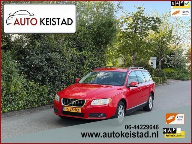 Rood Gebruikt 2008 Volvo V70 Kinetic Stationwagen | € 2.900 (Goede deal) - Afbeelding 1/4