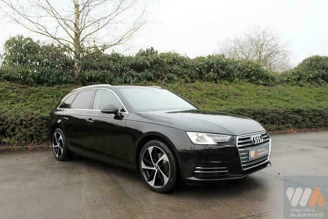 Zwart Gebruikt 2018 Audi A4 Sport Stationwagen | € 27.750 (Duur) - Afbeelding 1/4