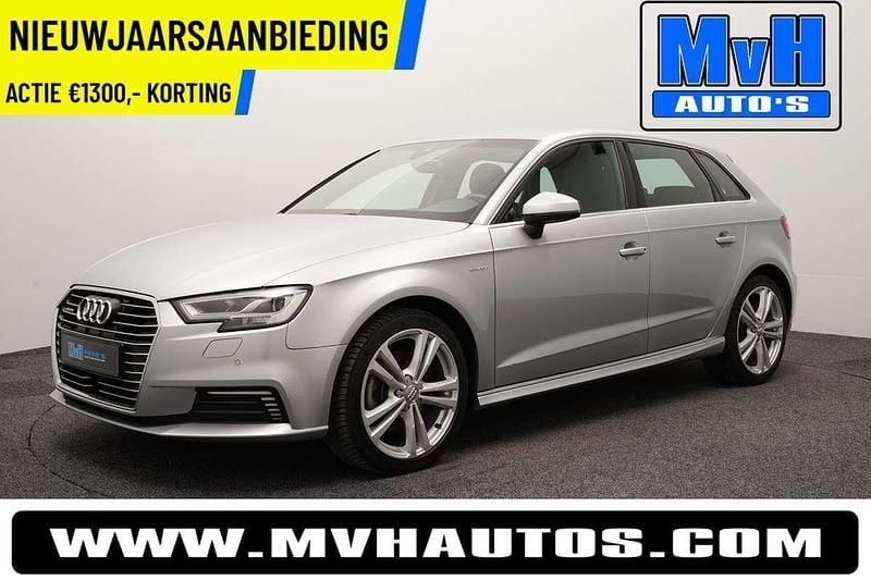 Grijs Gebruikt 2016 Audi A3 Sportback e-tron S-Line Hatchback | € 13.699 (Eerlijke prijs) - Afbeelding 1/4