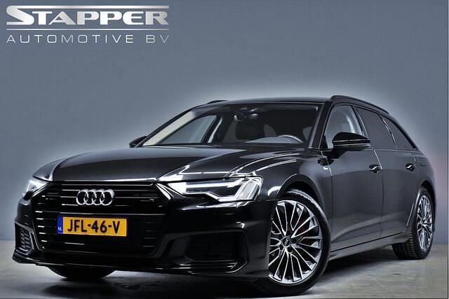 Grijs Gebruikt 2021 Audi A6 Competition Stationwagen | € 37.495 (Super prijs) - Afbeelding 1/4