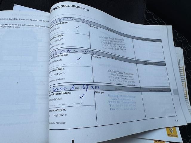 Occasion Renault Kangoo 106 PK (77 kW) 2012 Zwart (metallic) Van