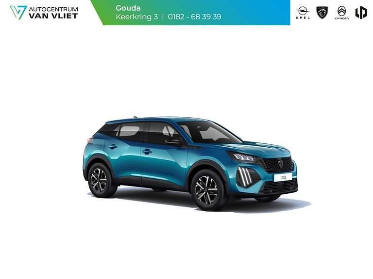 Bleu obsession (blauw metallic) Nieuw 2025 Peugeot 2008 Style SUV | € 38.290 (Eerlijke prijs) - Afbeelding 1/4