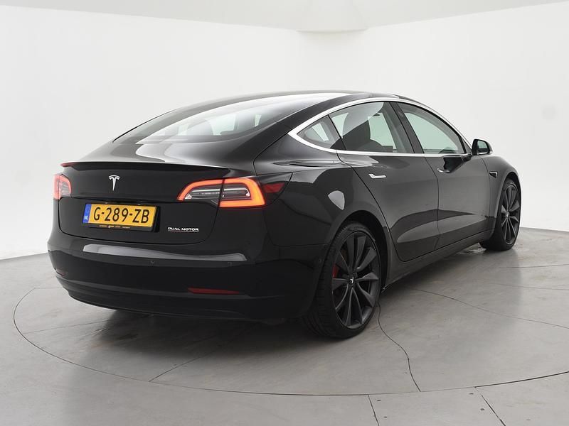Occasion Tesla Model 3 Performance 340 kW (463 PK) 2019 Zwart Sedan