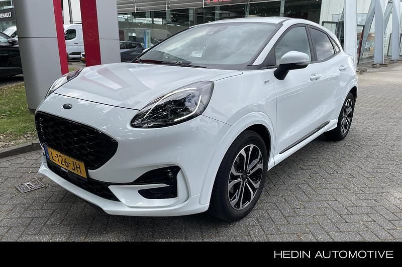 Wit Gebruikt 2021 Ford Puma Gen-E ST-Line SUV | € 18.180 (Goede deal) - Afbeelding 1/4