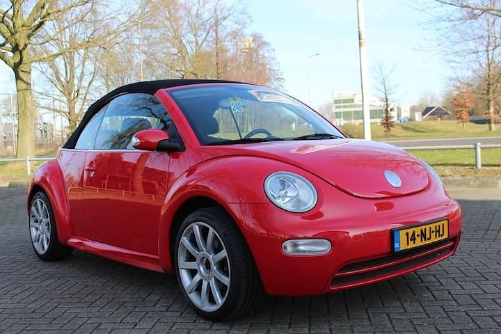 Occasion VW New Beetle Cabriolet 102 PK (75 kW) 2003 Rood Cabriolet