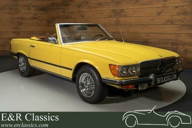 Geel Gebruikt 1973 Mercedes SL450 Cabriolet | € 29.950 - Afbeelding 1/4