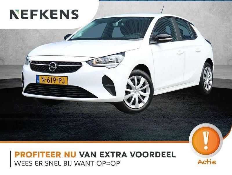Wit Gebruikt 2021 Opel Corsa-e Edition Hatchback | € 14.625 (Goede deal) - Afbeelding 1/3
