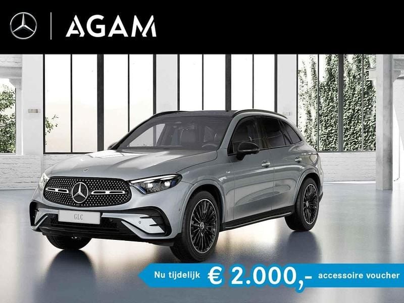 Zilver Nieuw 2025 Mercedes GLC300e Sport Edition SUV | € 79.750 (Eerlijke prijs) - Afbeelding 1/4