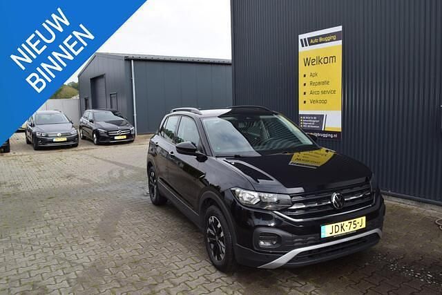 Zwart Gebruikt 2022 VW T-Cross SUV | € 18.900 (Super prijs) - Afbeelding 1/4