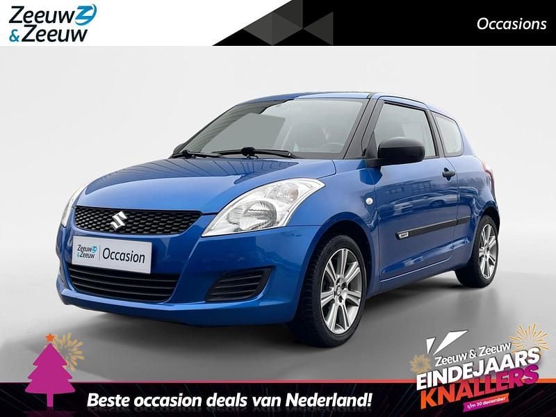 Blauw Gebruikt 2013 Suzuki Swift Hatchback | € 7.945 (Eerlijke prijs) - Afbeelding 1/4
