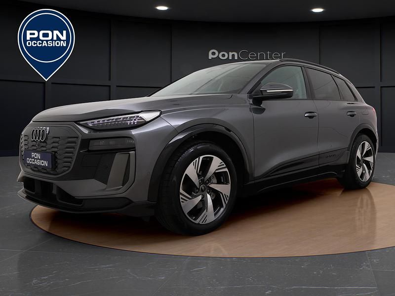 Grijs Occasion 2024 Audi Q6 e-tron S-Line SUV | € 59.950 (Super prijs) - Afbeelding 1/3