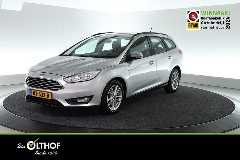 Grijs Gebruikt 2018 Ford Focus Stationwagen | € 7.850 (Super prijs) - Afbeelding 1/4