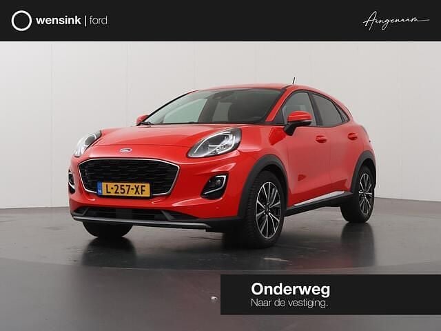 Rood Gebruikt 2020 Ford Puma Titanium SUV | € 17.935 (Super prijs) - Afbeelding 1/4