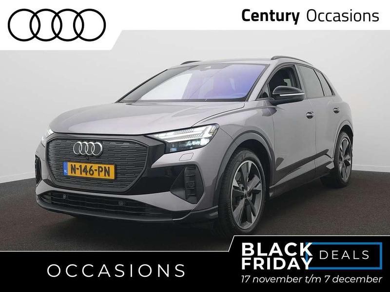 Grijs Gebruikt 2021 Audi Q4 e-tron Advanced SUV | € 32.500 (Goede deal) - Afbeelding 1/4