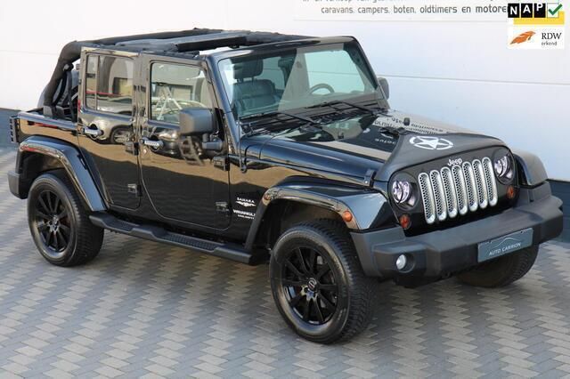 Zwart, metallic lak Gebruikt 2011 Jeep Wrangler Sahara SUV | € 34.995 - Afbeelding 1/4