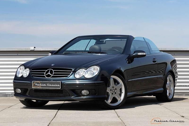 Zwart, metallic lak Gebruikt 2004 Mercedes CLK55 AMG AMG Cabriolet | € 44.950 - Afbeelding 1/4