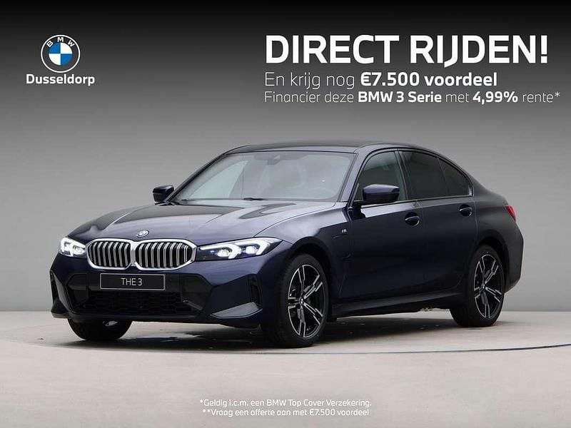 Blauw Nieuw 2025 BMW 330e Shadowline Sedan | € 66.150 (Eerlijke prijs) - Afbeelding 1/4