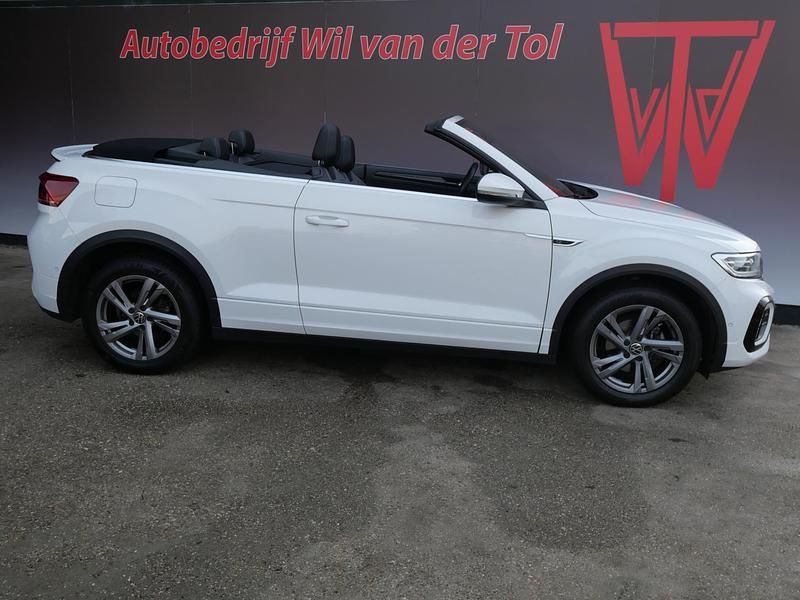 Wit Gebruikt 2022 VW T-Roc Cabriolet R-line Cabriolet | € 28.990 (Goede deal) - Afbeelding 1/4