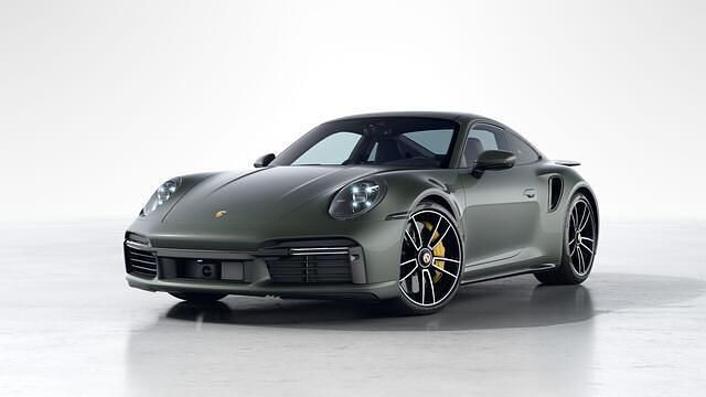 Groen Gebruikt 2023 Porsche 911 Turbo S Coupé | € 289.900 (Eerlijke prijs) - Afbeelding 1/4