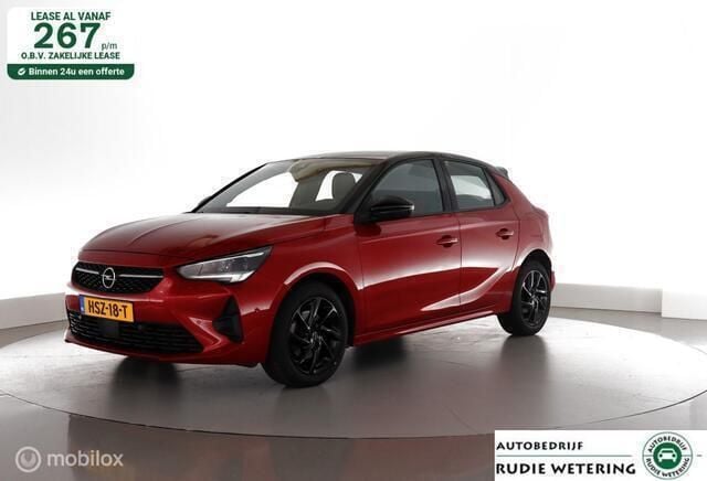 Rood Gebruikt 2023 Opel Corsa GS Line Hatchback | € 19.950 (Eerlijke prijs) - Afbeelding 1/4