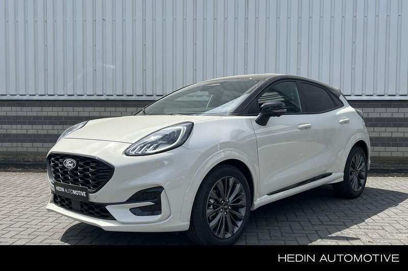 Wit Nieuw 2025 Ford Puma SUV | € 38.690 (Iets duurder) - Afbeelding 1/3