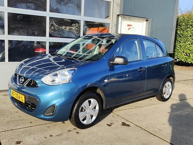 Blauw Occasion 2015 Nissan Micra Pack Hatchback | € 4.950 (Goede deal) - Afbeelding 1/4