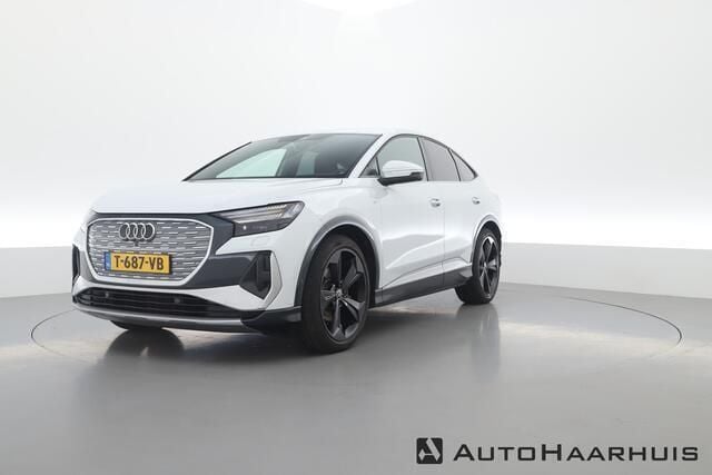 Wit Gebruikt 2022 Audi Q4 Sportback e-tron S-Line SUV | € 36.900 (Eerlijke prijs) - Afbeelding 1/4