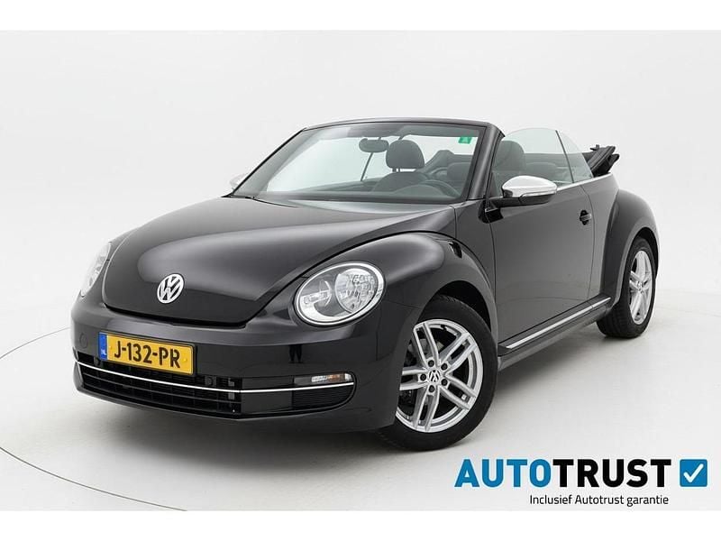 Zwart Occasion 2016 VW Beetle Design Cabriolet | € 18.740 (Eerlijke prijs) - Afbeelding 1/4