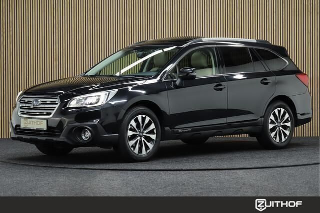 Zwart Gebruikt 2016 Subaru Outback Premium SUV | € 26.850 (Eerlijke prijs) - Afbeelding 1/4