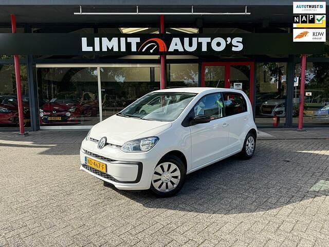 Wit Gebruikt 2016 VW up! take up! Hatchback | € 7.499 (Eerlijke prijs) - Afbeelding 1/4