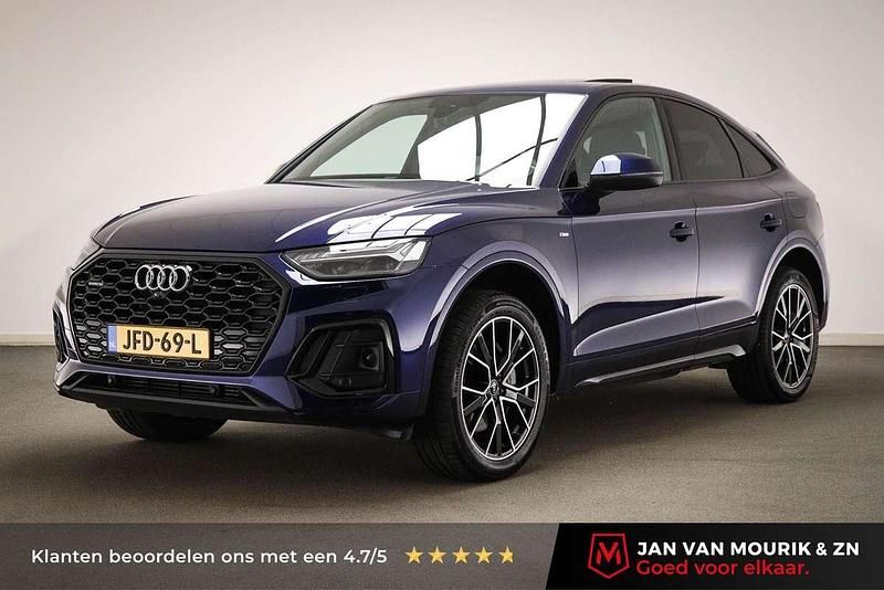 Blauw Occasion 2021 Audi Q5 Sportback S-Line SUV | € 43.400 (Goede deal) - Afbeelding 1/4