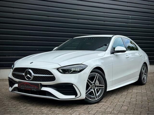 Wit Gebruikt 2023 Mercedes C180 AMG line Sedan | € 44.950 (Eerlijke prijs) - Afbeelding 1/4