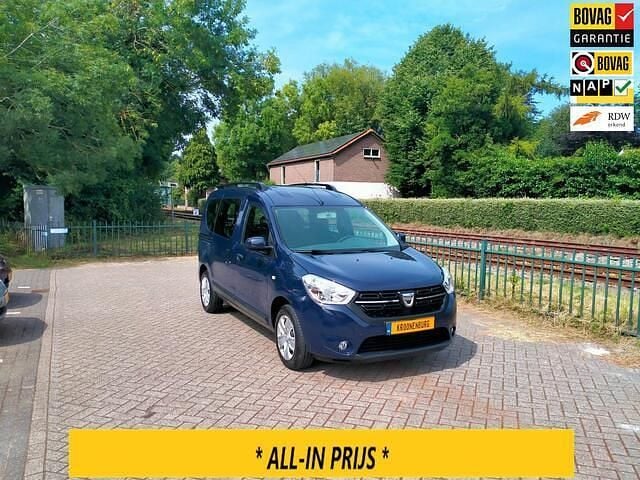 Blauw Gebruikt 2018 Dacia Dokker Ambiance Van | € 13.450 (Eerlijke prijs) - Afbeelding 1/4