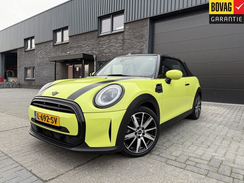 Geel Gebruikt 2021 Mini Cooper Cabriolet Cabriolet | € 26.950 (Eerlijke prijs) - Afbeelding 1/4