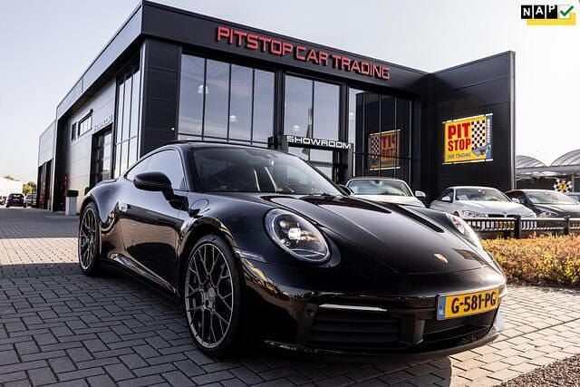 Zwart Gebruikt 2019 Porsche 911 Carrera 4S Coupé | € 134.992 (Iets duurder) - Afbeelding 1/3