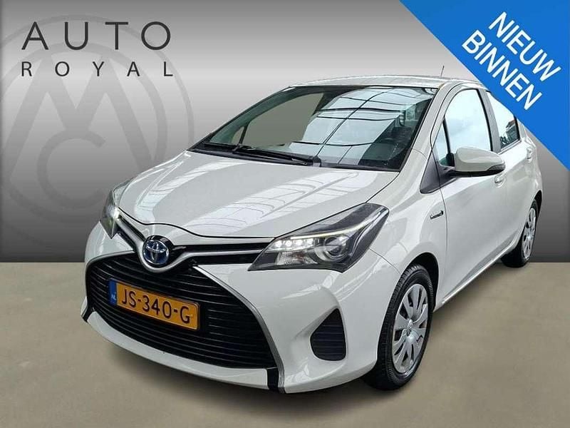 Wit Gebruikt 2016 Toyota Yaris Hybrid Hatchback | € 10.995 (Super prijs) - Afbeelding 1/4