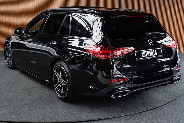Occasion Mercedes C180 AMG line 170 PK (125 kW) 2025 Zwart (metallic) Stationwagen