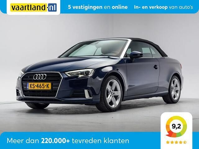 Blauw Gebruikt 2016 Audi A3 Cabriolet Sport Cabriolet | € 17.945 (Eerlijke prijs) - Afbeelding 1/4
