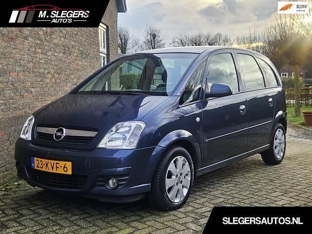 Blauw Occasion 2007 Opel Meriva Enjoy MPV | € 1.995 (Eerlijke prijs) - Afbeelding 1/4