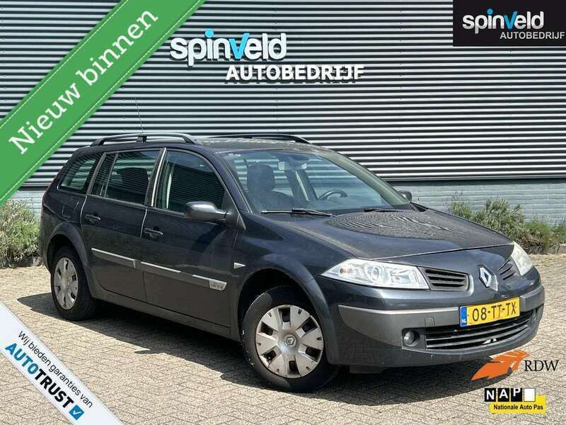 Grijs Gebruikt 2007 Renault Mégane GrandTour Business Stationwagen | € 1.750 - Afbeelding 1/4