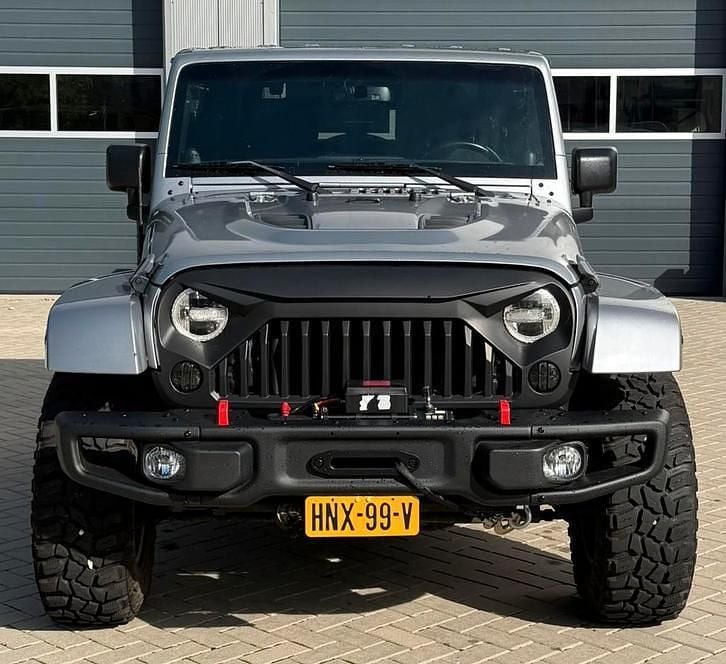 Grijs Gebruikt 2013 Jeep Wrangler Rubicon SUV | € 24.750 (Super prijs) - Afbeelding 1/4