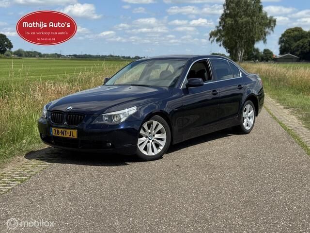 Blauw Gebruikt 2004 BMW 525 Executive Sedan | € 1.750 (Super prijs) - Afbeelding 1/4