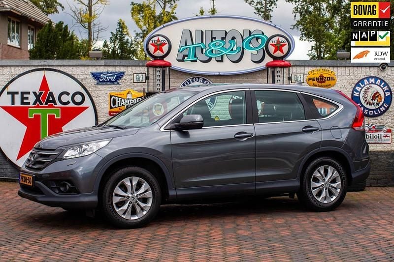 Grijs Occasion 2013 Honda CR-V Elegance SUV | € 16.950 (Eerlijke prijs) - Afbeelding 1/4